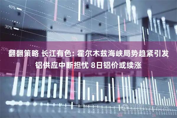 翻翻策略 长江有色: 霍尔木兹海峡局势趋紧引发铝供应中断担忧 8日铝价或续涨